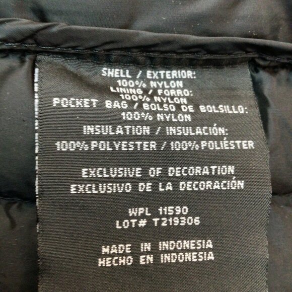 32 Degrees Heat Quilted Puffer Vest Womens XXL Black Lightweight Poly Fill - Picture 9 of 9